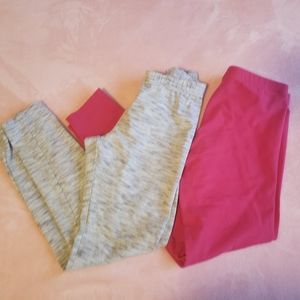 2pr Large (10/12) Cat & Jack leggings